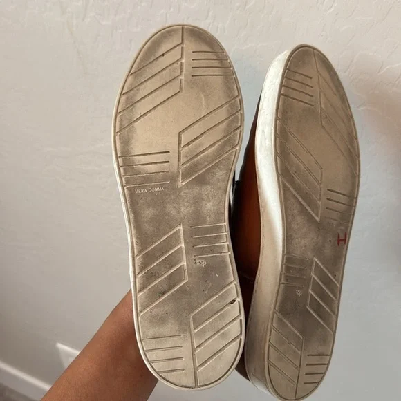 Magnanni Lonzo Hybrid Dress Sneaker in Cognac Size 7.5 - Picture 9 of 10